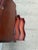 Vintage Chippendale Style Mahogany Secretary Desk With Serpentine Drawers, Ball and Claw Feet & Drop Front For Sale - Image 12 of 12