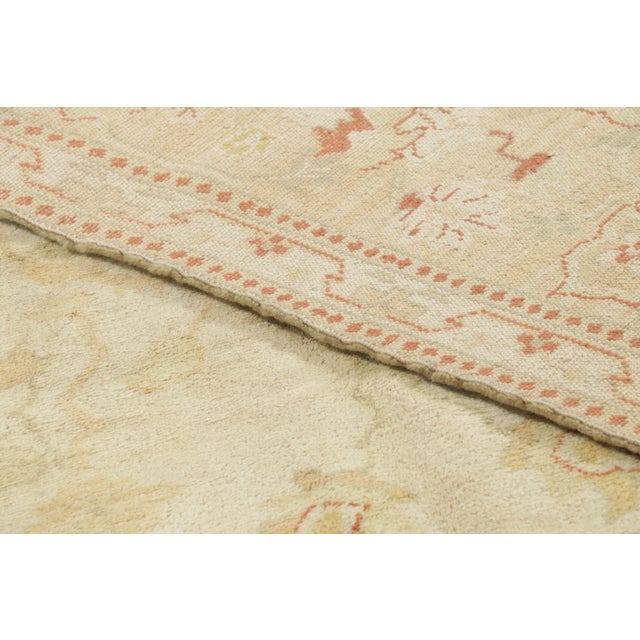 Oversized Antique 20th Century Portuguese Rug With Floral Motifs - Rug & Kilim For Sale - Image 9 of 9