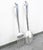 Oversized Pop art wall hanging fork and spoon in a similar style of Curtis Jere. Each piece has brackets for easy wall...