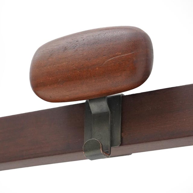 Wall-Mounted Coat Rack by Ezio Longhi for Elam, 1960s For Sale - Image 10 of 14
