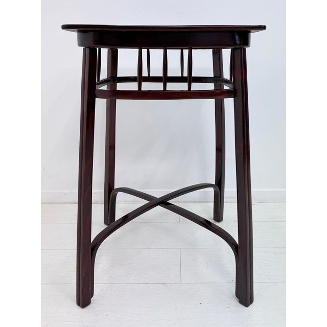 Antique Art Nouveau Side Table by Gustav Siegel for Jacob & Josef Kohn, 1890s For Sale - Image 18 of 18