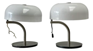 Table Lamps by Giotto Stoppino for Valenti, 1980s, Set of 2