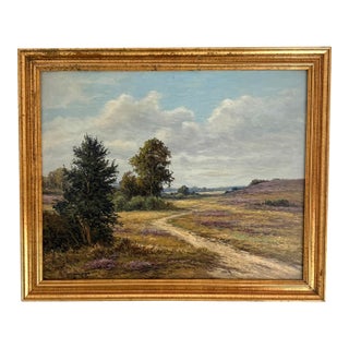 Wilhelm Hugo Rupprecht (1881–1970) German Landscape Oil Painting For Sale