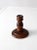 Wood Vintage Wooden Candlestick Holder For Sale - Image 7 of 9