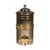Early 20th Century French Turn of the Century Steel and Brass Coffee Bean Dispenser, circa 1900 For Sale - Image 5 of 12