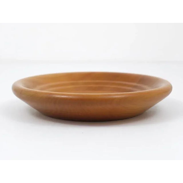 Carl Auböck Modernist Wooden Fruit Bowl attributed to Carl Aubock, Austria, 1970s For Sale - Image 4 of 7