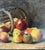 Acquired in France, a gorgeous Victorian still life of fruit on canvas. This painting is beautifully executed and has...