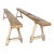 Pair of Late 18th- Early 19th Century French Benches For Sale