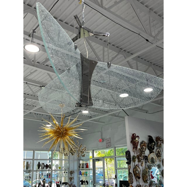 Helix Suspension Light From Murano For Sale - Image 4 of 9