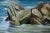 American 1930's Pebble Beach Seascape by M. C. Richardson For Sale - Image 3 of 5