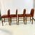 1980s Vintage Regency Empire Italian Boho Chic Upholstered Bar Stools - Set of 4. For Sale - Image 10 of 14