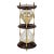 Large Hourglass in Metal and Wood For Sale - Image 4 of 6