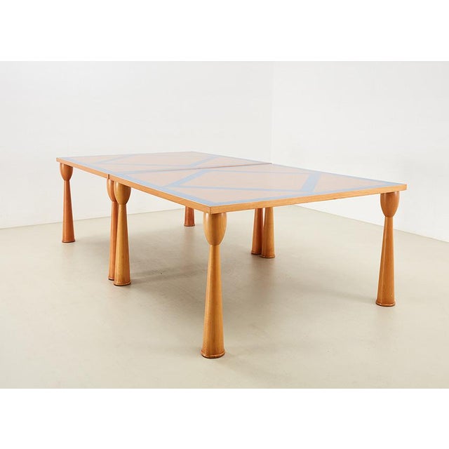 Filicudi Dining Table by Ettore Sottsass for Zanotta, Italy, 1993 For Sale - Image 9 of 11