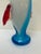 Glass Mid-Century Murano Sommerso Vase in the Shape of a Fish, 1960s For Sale - Image 7 of 8