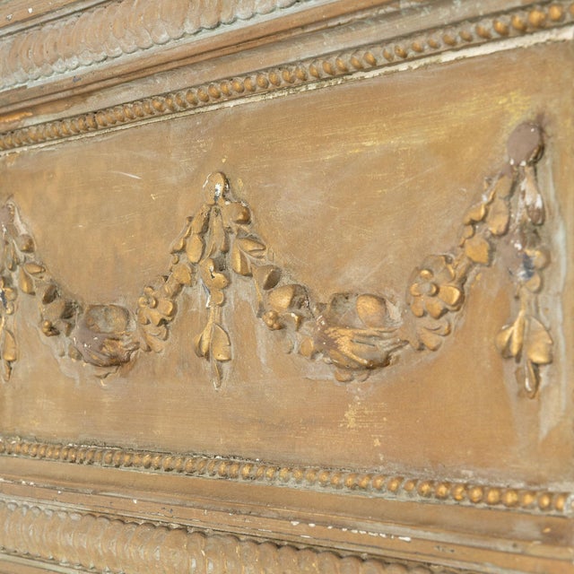 19th Century France Louis XVI Gold Wood Full-length & Floor Mirrors For Sale - Image 9 of 10