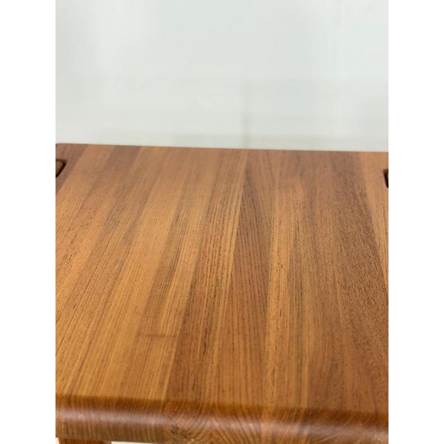 Brown Mid-Century Danish Teak Coffee Table from Dyrlund For Sale - Image 8 of 10