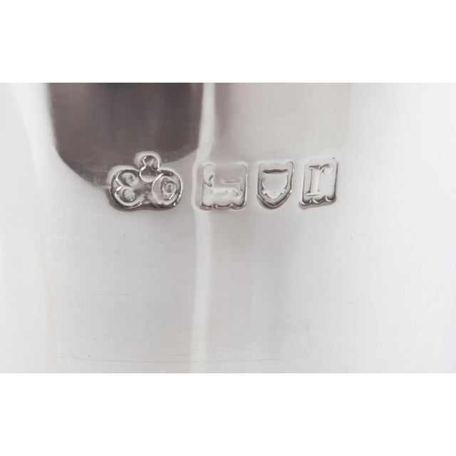 Antique Sterling Silver Silver Sugar Shaker Caster Muffineer Elkington & Co London 1912 For Sale - Image 11 of 12