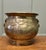19th Century Gothic Brass Jardiniere with Shields This is a very old piece it is decorated with Lions and Shields and it...