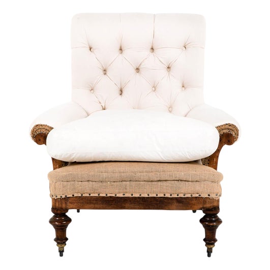 Vintage Scottish Library Chair For Sale