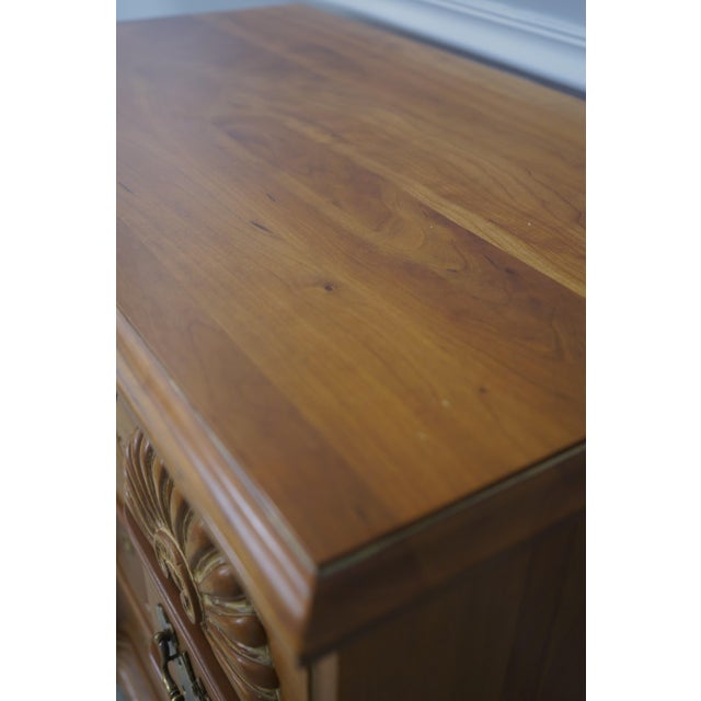 Cherry Georgian Style Block Front Chest For Sale - Image 12 of 18