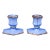Vintage Solid Steel Candlestick Holders c.1940 For Sale