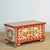 This vintage pine chest from the mid-20th century is a real eye-catcher. It is richly decorated with hand-painted...