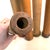 Wood Industrial Wooden Roving Bobbins Mixed Length Factory Used Circa 1940 Set of 5 For Sale - Image 7 of 10