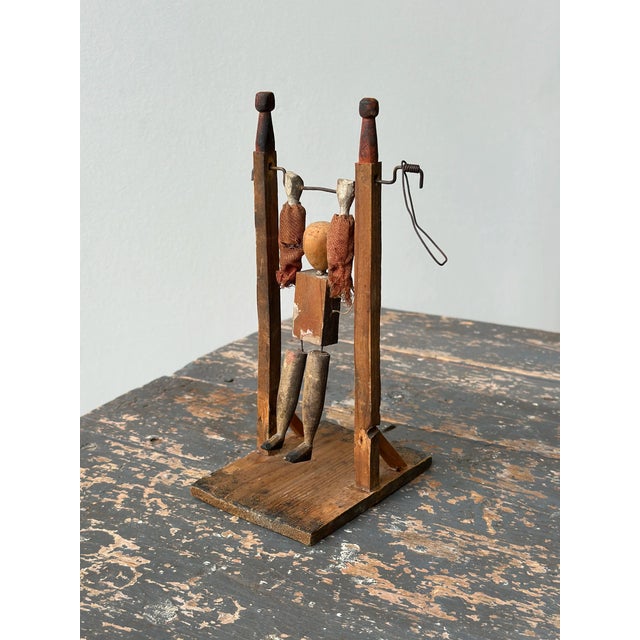 Vintage Folk Art Acrobat Whirligig, Circa 1st-Half 20th Century For Sale In New York - Image 6 of 18