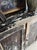 Large Antique English Chippy Painted Black Pine Cupboard For Sale In Denver - Image 6 of 7