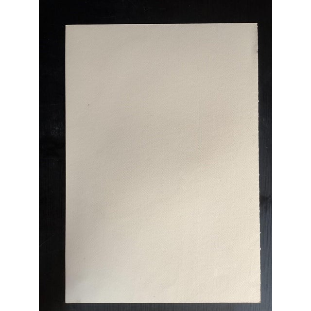 Mario Salmaso, Modern Girls, 1980, Mixed Media on Paper For Sale - Image 4 of 5