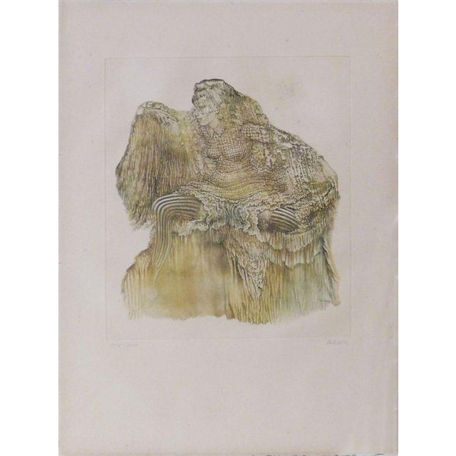 Etching and aquatint Edition : 148/200 50.00 cm. x 37.00 cm. 19.69 in. x 14.57 in. (paper) 30.00 cm. x 27.00 cm. 11.81 in....