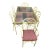 1960s Brown Jordan Calcutta Patio Dining Table With 4 Side and 2 Arm Chairs For Sale