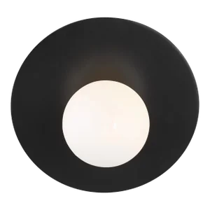Kelly Wearstler by Visual Comfort Studio Nodes Large Angled Sconce, Black