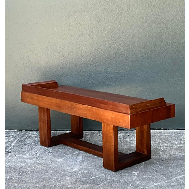 Industrial Vintage Plank Wood Coffee Table For Sale - Image 3 of 12