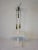 White Tommi Parzinger Marble and Painted Wood Floor Lamp For Sale - Image 8 of 11