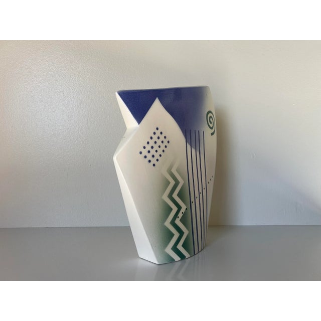 Ceramic John Bergen Postmodern Ceramic Vase/Sold For Sale - Image 7 of 10