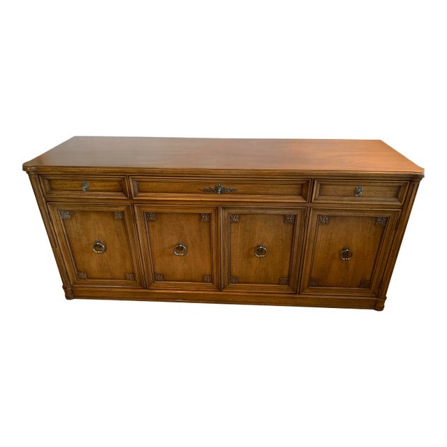 1960s Henredon French Regency Louis XVI Sideboard Credenza or Bar Cabinet For Sale