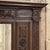 Wood Antique Italian Renaissance Revival Walnut Mantel Mirror For Sale - Image 7 of 17