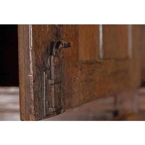 Large 18th Century French Oak Housekeepers Cupboard, 1760s For Sale - Image 11 of 18