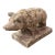 1970s Hand-Crafted Petite Stone Pigs, Garden Ornament For Sale
