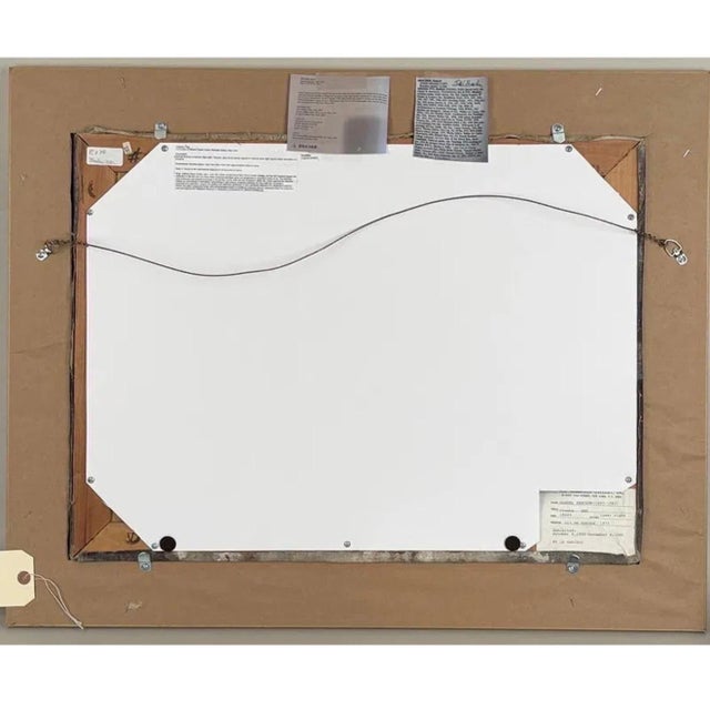 Samuel Brecher, Samuel Brecher Wpa Artist Mid Century Mod Modernist Oil Painting Circus Clowns For Sale - Image 10 of 18