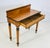 Wood 19th Century American Classical Revival Writing Table in Solid Oak With Ebonized For Sale - Image 7 of 12