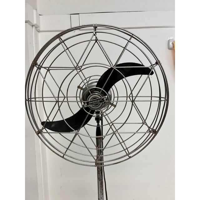 Vintage 1960s Industrial Pedestal Floor Fan Chairish