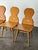 Swiss Alpine Stabelle Oak Dining Set, Mid-Century — Set of 5 For Sale - Image 16 of 18