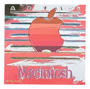 After Andy Warhol, Apple Red, 1980s, Print