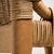 Oak and Rattan Chairs, 1970s, Set of 4 For Sale - Image 16 of 17