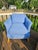 Maine Cottage Blue Slip Cover Lounging Chair For Sale In Minneapolis - Image 6 of 8