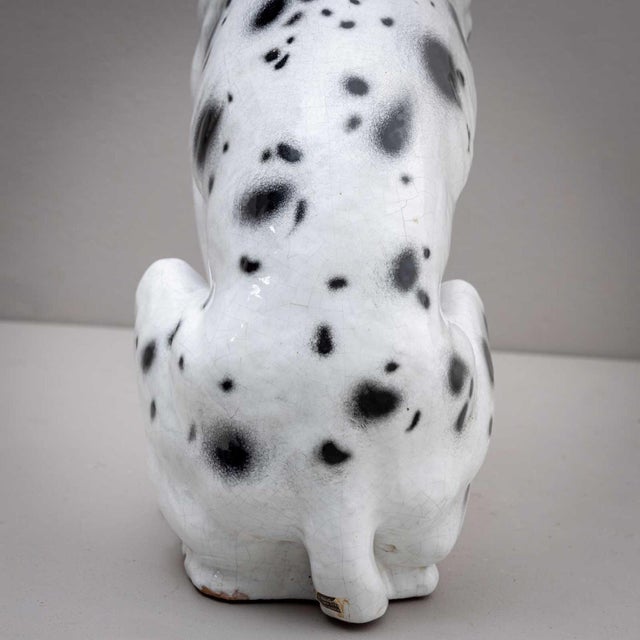 Ceramic Dalmatian, Italy, Mid-20th Century For Sale - Image 4 of 18