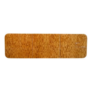 Floating Burlwood Buffet or Credenza by Janet Schweitzer for Pace Collection For Sale