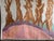 Textile Hand-Dyed Tapestry Painting by French Artist, Marie-Laure Ilie, 1980s For Sale - Image 7 of 14